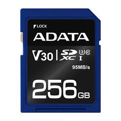 ADATA V30S/SDXC/256GB/95MBps/UHS-I U3 / Class 10