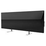 AENO GH2s Chytré Topení, infrared + konvekce, tvrzené sklo, 700W, Černá
