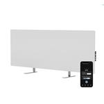 AENO GH3s Chytré Topení, infrared + konvekce, tvrzené sklo,LED displej,  700W, Bílá