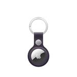 AirTag FineWoven Key Ring - Midnight Purple