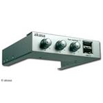 AKASA kontrolní panel AK-FC-06SL do 3,5" pro 3xfan, 2xUSB, stříbrný