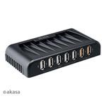 AKASA USB hub 2.0 Connect 7 FC