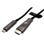 Aktivní optický kabel USB C(M) -> HDMI A(M), 4K@60Hz, 30m