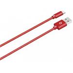 ALIGATOR PREMIUM 2A kabel, Micro USB 2m, červený