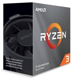 AMD Ryzen 3 3100 / Ryzen / LGA AM4 / max. 3,9GHz / 4C/8T / 18MB / 65W TDP / BOX s chladičem Wraith Stealth