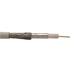 Anténní kabel, průměr 6,8mm, 2x stíněný 100dB, 1m (Cu)