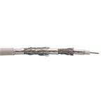 Anténní kabel, průměr 8,1mm, 5x stíněný 125dB, 100m (Cu)
