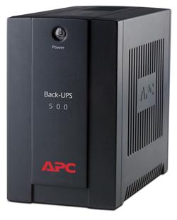 APC Back-UPS 500VA,AVR, IEC outlets