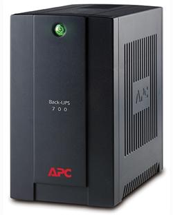 APC Back-UPS BXU 700VA (390W), AVR, USB, IEC zásuvky