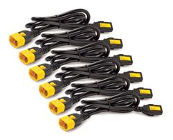 APC Power Cord Kit, ( 6ea) ,Locking, 10A, 100-230V, C13 to C14 0,6m