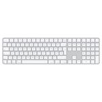 Apple Magic Keyboard Numeric Touch ID/Bezdrátová Bluetooth/HU layout/Bílá