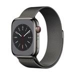 Apple Watch S8 Cell/41mm/Graphite/Elegant Band/Graphite