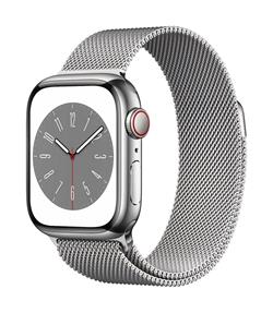 Apple Watch S8 Cell/45mm/Silver/Elegant Band/Silver