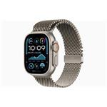 Apple Watch Ultra 2/49mm/Natural/Elegant Band/Natural Titanium Milanese/Large