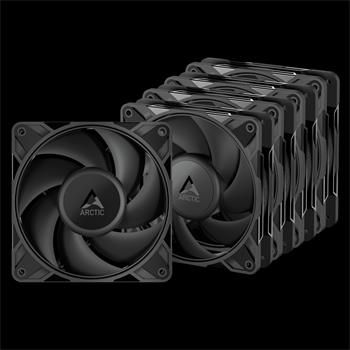 ARCTIC P12 Pro PST - 120mm PWM ventilátor s rozdělovačem kabelů (balení po 5 kusech)