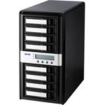 Areca Desktop RAID, 8x 3.5" HDD, 2x40Gb/s TB3 & USB-C, RAID 0/1/10/3/5/6/30/50/60, Single Disk, JBOD