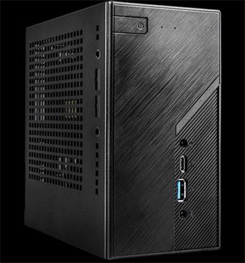 ASRock mini PC H470 1x LGA1200 (65W),2xSODIMM DDR4, M.2+2x 2,5"SATA,1Gb LAN, HDMI, DP, DP via USB-C, VGA, 120W