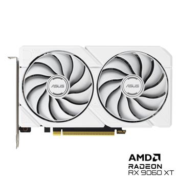 ASUS DUAL-RX9060XT-16G-WHITE