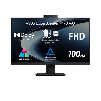 ASUS ExpertCenter/P400 (P470VAK-BPC7321TX)/27"/FHD/7-240H/32GB/1TB/Intel int/W11P/Černá/3ROn-Site