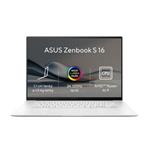 ASUS Zenbook S 16 OLED/UM5606WA/AI9-HX370/16"/2880x1800/T/32GB/1TB SSD/AMD int/W11P/White/2R