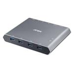 ATEN 2-Port 4K DisplayPort USB-C KVM Dock switch