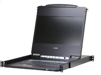 ATEN Console, 17.3" LCD FullHD, DVI/HDMI/VGA, USB