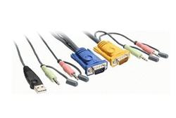 ATEN kabel pro přepínač počítačů (CS-1754/58,CS-1758 a CS-1732B/34B), USB, 3m