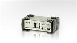 ATEN KVM switch CS-1732BC USB Hub 2PC audio+USB-PS/2
