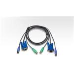ATEN sdružený kabel pro KVM PS/2 1.8m SLIM pro CS142,CS124,