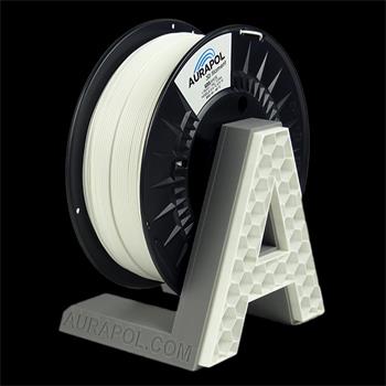 AURAPOL PLA 3D Filament Bílá 1 kg 1,75 mm