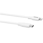 AVACOM MFIC-40W kabel USB-C - Lightning, MFi certifikace, 40cm, bílá