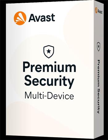 Avast Premium Security (Multi-Device, až 10 ařízení) na 3 roky