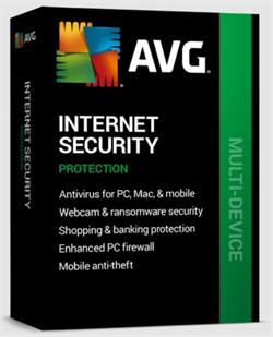 AVG Internet Security MultiDevice up to 10 connections 1 Year