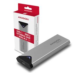 AXAGON EEM2-UG2, USB-C 10Gbps - M.2 NVMe SSD ARROW box, stříbrný