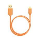 AXAGON HQ Kabel Micro USB, 2A, oranžový, 0.5 m