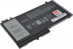 Baterie T6 Power Dell Latitude E5450, E5550, E5250, 3150, 3160, 3600mAh, 41Wh, 3cell, Li-pol