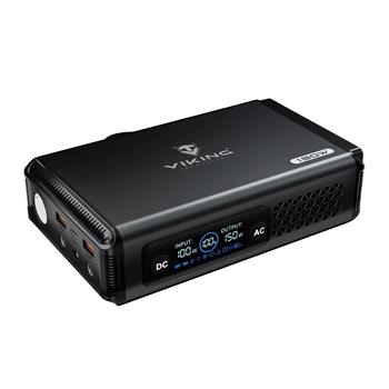 Bateriový generátor Viking VALI150/baterie 148Wh/Output:1xAC,2xUSB-A,2xDC5521/LED svítilna