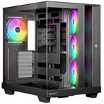 Be quiet! skříň LIGHT BASE 500 LX / MidT / 4x120mm ARGB fans / 2 x USB 3.2 / USB-C / panoramatická / černá