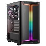Be quiet! skříň PURE BASE 501DX / ATX / 3x140mm PWM fan / ARGB LED pásek / USB3.2 / temperované sklo / černá