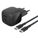 Belkin BOOST CHARGE™ 45W USB-C Power Delivery PPS nástěnná nabíječka + 1m USB-C na USB-C kabel, černá