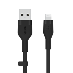 Belkin BOOST CHARGE™ Lightning/USB-A kabel, 3m, černý - Flex