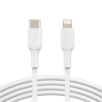 Belkin BOOST CHARGE™ Lightning/USB-C kabel, 2m, bílý