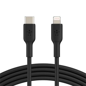 Belkin BOOST CHARGE™ Lightning/USB-C kabel, 2m, černý