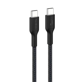Belkin BOOST CHARGE™ PRO USB-C/USB-C kabel 240W, 1m, černý - odolný