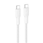 Belkin BOOST CHARGE™ PRO USB-C/USB-C kabel 240W, 3m, bílý - odolný