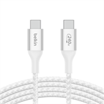 Belkin BOOST CHARGE™ USB-C na USB-C kabel 240W, 2m, bílý - odolný