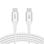 Belkin BOOST CHARGE™ USB-C/USB-C kabel 240W, 1m, bílý - odolný