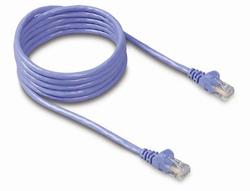 Belkin kabel PATCH UTP CAT5e 1m modrý, bulk Snagless