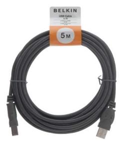 Belkin kabel USB 2.0 A/B, 5m