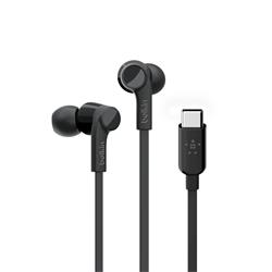 Belkin SOUNDFORM™ Sluchátka s USB-C konektorem - černá